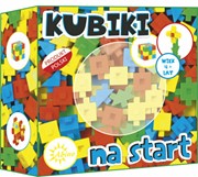 Klocki Kubiki na start 70 elementów 5907518337015 hobby art