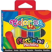 Plastelina Colorino Kids 6 kolorów 5907690813871 Hobby Art Warszawa