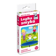 Logika smyka. Zagadki obrazkowe 9788366949980 Hobby Art Warszawa