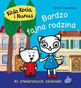 Kicia Kocia i Nunuś Bardzo fajna rodzina 41 otwieranych okienek! 9788382650419