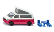 Siku: Super 1:50 - VW T6 California z ruchomym dachem i akcesoriami 4006874919222