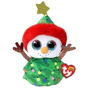 TY Beanie Boos - GARLAND the Christmas Tree Snowman 008421373178
