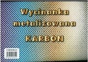 Cormoran Wycinanka A4 metalizowana Karbon 5906609058259 Hobby Art Warszawa