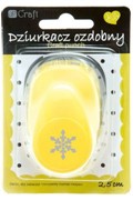 Dziurkacz dekoracyjny Śnieżynka 25 mm 5907589906882 Warszawa hobby art