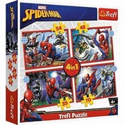 Puzzle Bohaterski Spider-Man 5900511343847 balony bemowo hobby art