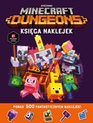 Minecraft Dungeons. Księga naklejeka 9788327660411 hobby art