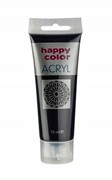 FARBA AKRYLOWA 75ML CZARNA HAPPY COLOR NR 9 5905130006357 Warszawa Hobby Art