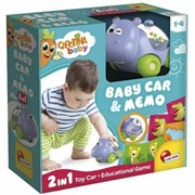 Carotina baby Hipopotam Samochodzik - grzechotka + gra pamięciowa 8008324102273 balony bemowo hobby art