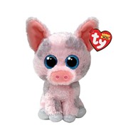 MASKOTKA TY BEANIE BOOS HAMBONE RÓŻOWA ŚWINIA 15CM 008421373185