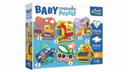 TREFL PUZZLE DLA DZIECI BABY PROGRESSIVE POJAZDY 5900511440041 balony bemowo hobby art