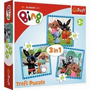 TREFL PUZZLE 3W1 BING 5900511348514 balony bemowo hobby art